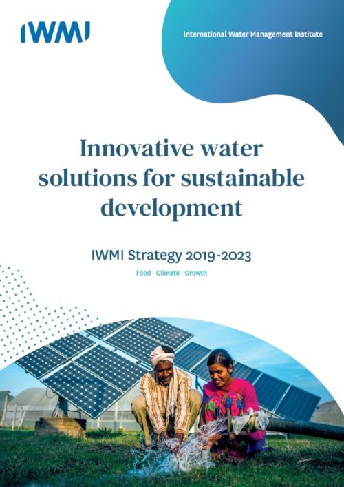 IWMI Strategy 2019–2023: Innovative Water Solutions For Sustainable ...