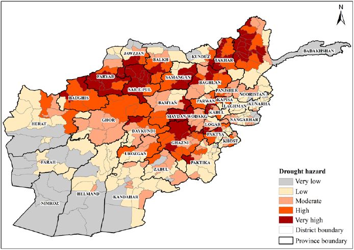 Afghanistan Drought Early Warning Decision Support (AF-DEWS) Tool :: IWMI