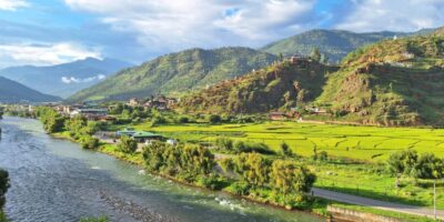 The Paro Chhu in Bhutan. Photo: Matthew McCartney / IWMI